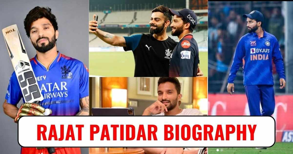 You are currently viewing Rajat Patidar Biography: RCB की तरफ से मारे 4 गेंद पर 4 छक्के, जानिए कौन है रजत पाटीदार।