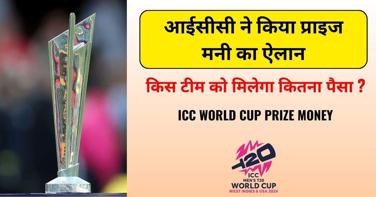 You are currently viewing T20 World Cup Prize Money 2024: हारने वाली टीम को कितना मिला पैसा ?